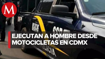 Persecución deja a una persona muerta y un lesionado en CdMx