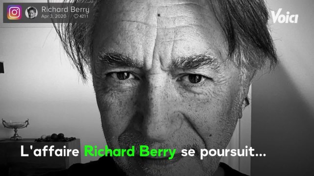 Voici - Richard Berry accusé d’inceste : Coline Berry entendue par la police, son avocate salue son courage