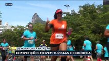Além de novos atletas, a volta das competições esportivas no Rio também atrai turistas e aquece a economia.