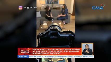 Pinay beauties reunite: Marian Rivera at Beatrice Luigi Gomez, may moment matapos ang pageant | UB