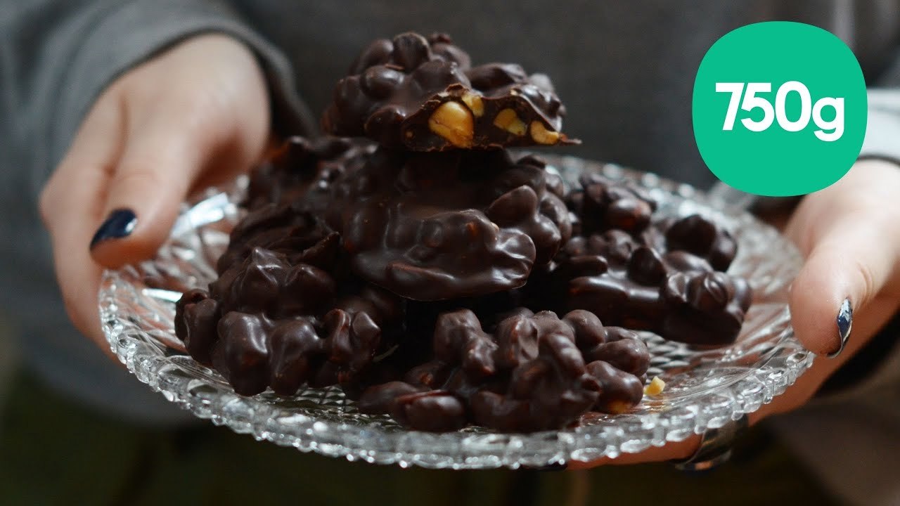 Recette du cluster de cacahuètes au chocolat - 750g