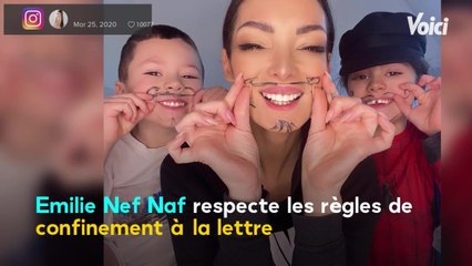 VOICI Emilie Nef Naf compare le confinement à l'époque où elle était enfermée dans la maison de Secret Story