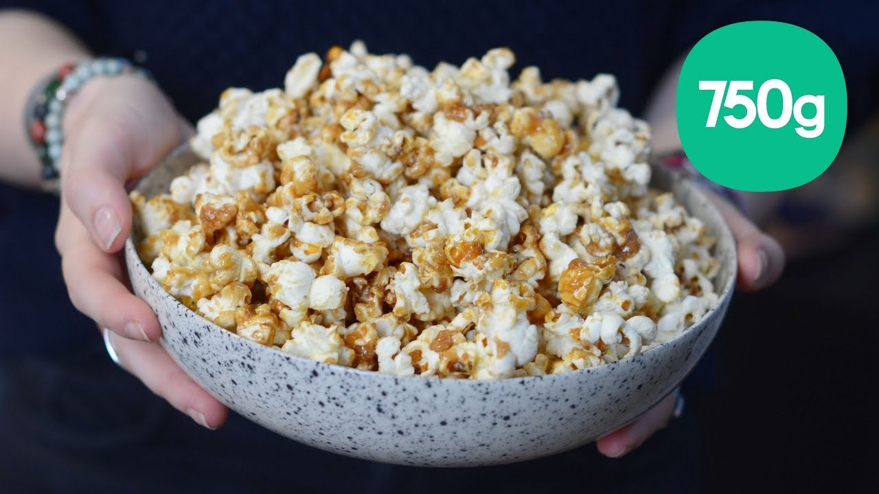 Recette du popcorn au caramel - 750g