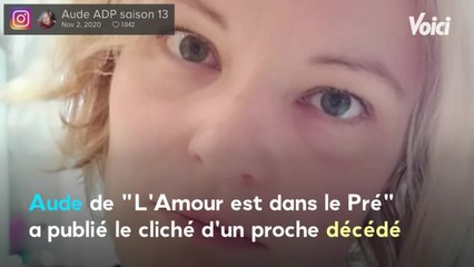 Voici - Aude (L'amour est dans le pré) en deuil : l'agricultrice rend hommage à un proche parti beaucoup trop tôt (1)