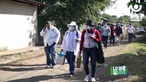 Habitantes de Tipitapa son inmunizados contra la Covid-19