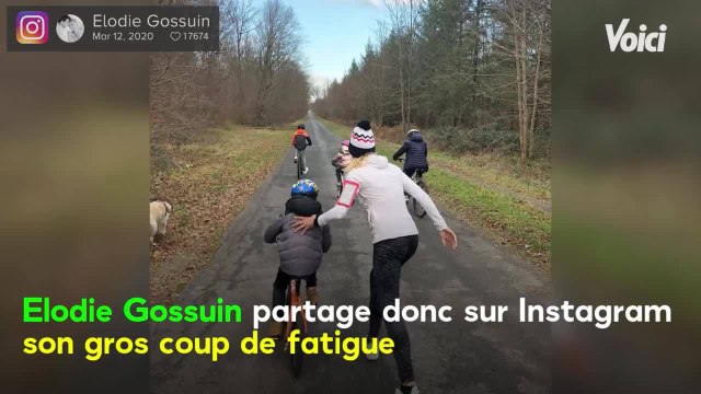 VOICI Elodie Gossuin confinée : elle est à deux doigts de craquer avec ses 4 enfants à la maison