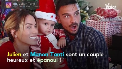 Voici - PHOTOS Julien et Manon Tanti bientôt parents pour la deuxième fois : ils dévoilent le sexe de leur futur bébé