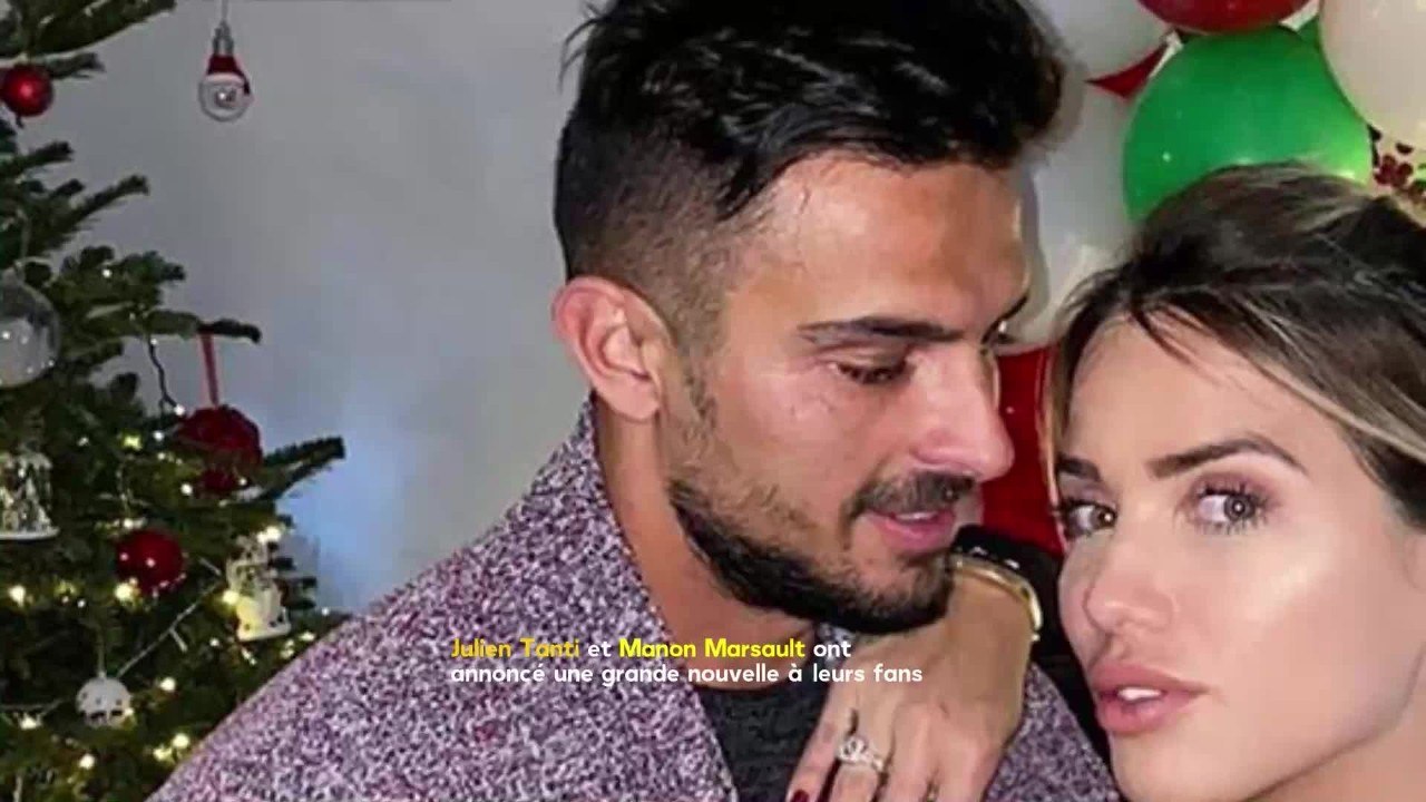 VOICI - PHOTOS Les Marseillais : Julien et Manon Tanti bientôt parents pour la deuxième fois