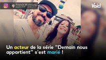 Voici - PHOTOS Demain nous appartient : un acteur de la série de TF1 s’est marié