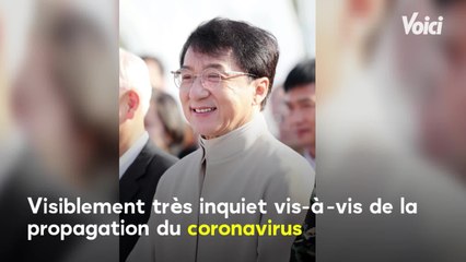 VOICI - Jackie Chan : l’acteur promet une récompense à la personne qui trouvera un vaccin contre le coronavirus