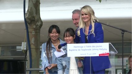 VOICI  Laeticia Hallyday : cette visite surprise à Montmartre en l'honneur de Philippe Zdar