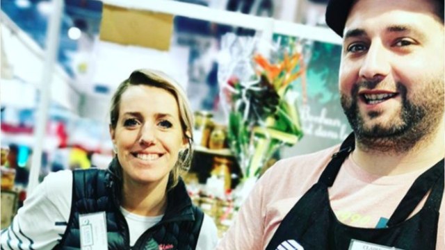 VOICI- PHOTOS L’amour est dans le pré : Claire et Sébastien se sont mariés !