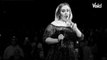 VOICI - Adele dévoile sa nouvelle silhouette dans l’une de ses anciennes robes
