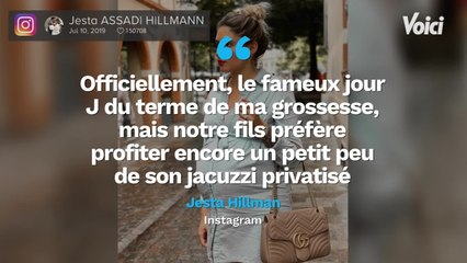 VOICI Jesta Hillmann (Koh-Lanta) arrive enfin au terme de sa grossesse