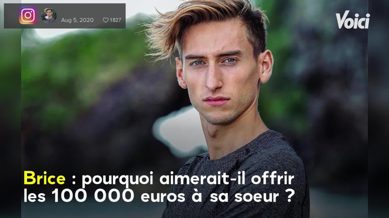 VOICI-Brice (Koh-Lanta, les 4 terres) : pourquoi aimerait-il offrir les 100 000 euros à sa sœur ?