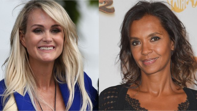 VOICI - Karine Le Marchand : cette fidèle amie de Laeticia Hallyday dont elle est proche