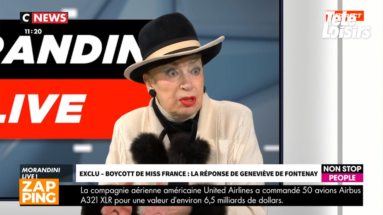 VOICI - Geneviève de Fontenay refuse catégoriquement l'arrivée d'une Miss transgenre au concours et dérape sur Bilal Hassani