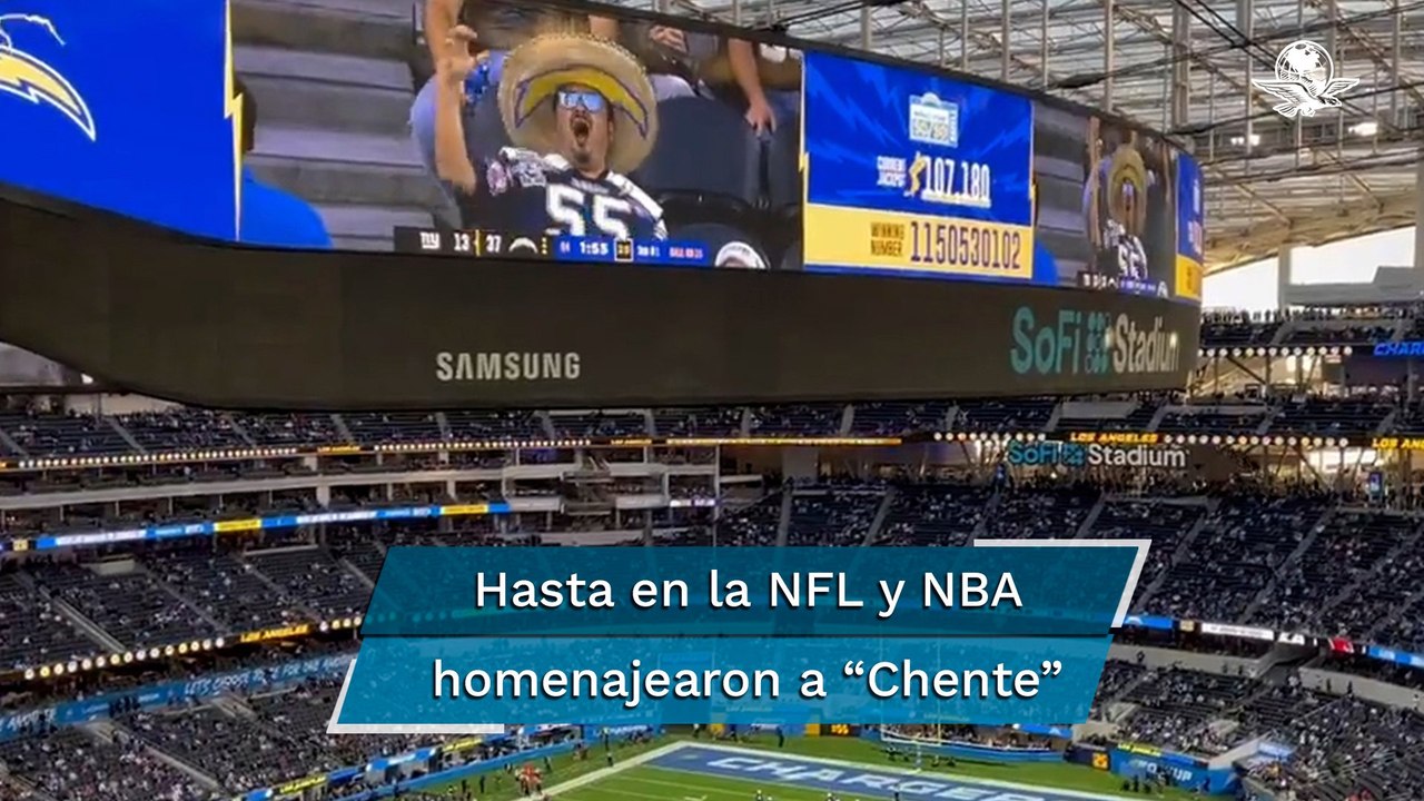 Del Estadio Jalisco al de los Cargadores de San Diego, así los homenajes a Vicente Fernández