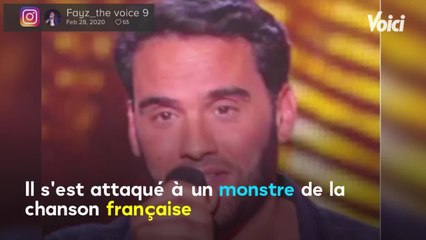 Voici - The Voice 9 : les téléspectateurs pas tendres avec Fayz après sa reprise de L'Aziza de Daniel Balavoine