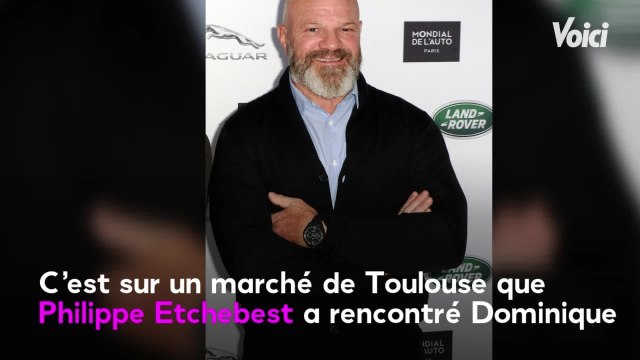 VOICI - Philippe Etchebest : la façon étonnante dont il a séduit sa femme Dominique