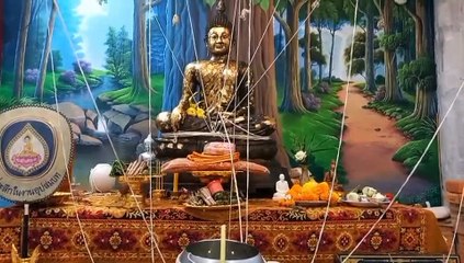 ปาฏิหาริย์ถ่ายภาพติดหน้าคนบนหน้าพระพุทธรูปหลวงพ่อดำในขณะกำลังทำพิธีปลุกเสกวัตถุมงคล(มีคลิป)