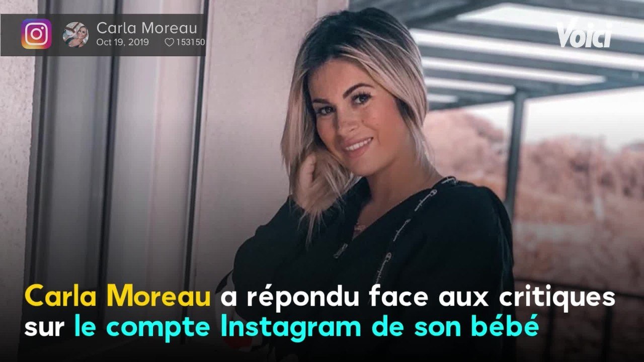 VOICI Carla Moreau : sa mise au point sur les critiques au sujet du compte Instagram de sa fille Ruby
