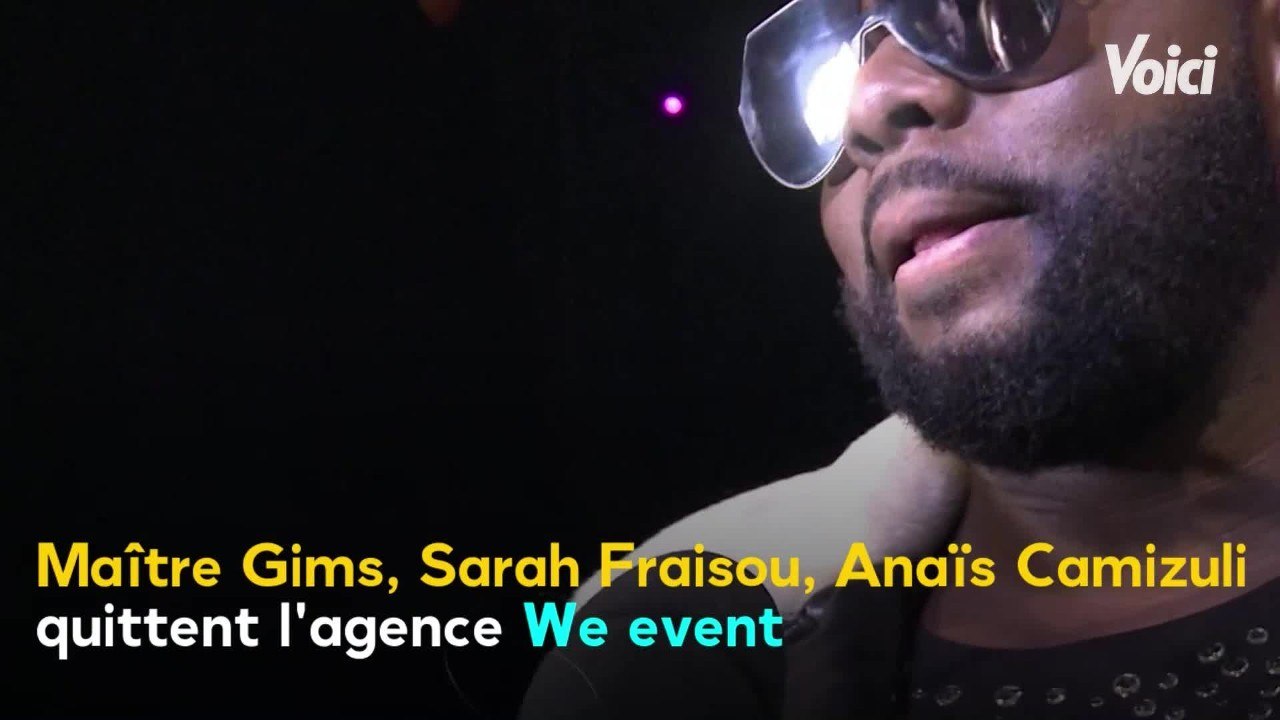 VOICI : Maître Gims, Sarah Fraisou, Anaïs Camizuli : ils quittent l’agence We event en plein scandale