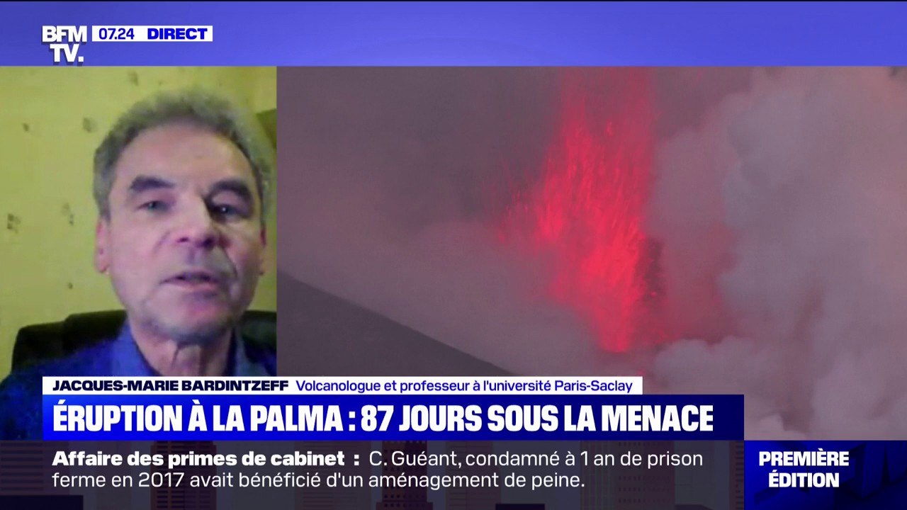 Éruption aux Canaries: "Le volcan a un comportement étonnant, il s'arrête puis repart (...) les signaux sismiques changent", explique ce volcanologue