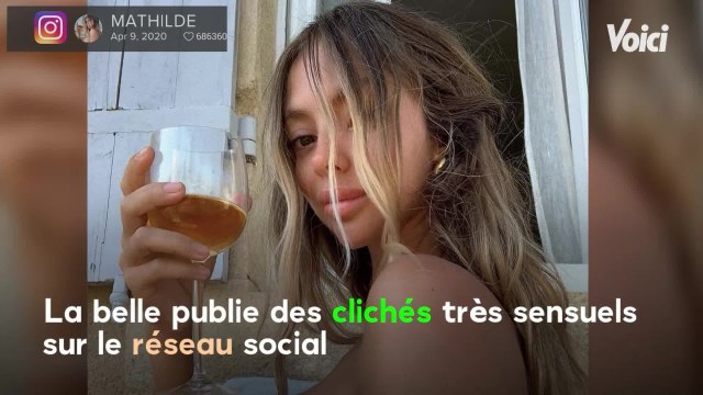 Voici - Mathilde Tantot : tétons apparents sous un crop top moulant, l'influenceuse enflamme la Toile