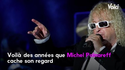 VOICI - PHOTO Michel Polnareff pose sans lunettes : découvrez ce rare cliché