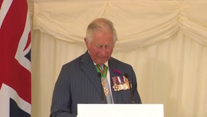 VOICI - L'émouvant discours du Prince Charles en Français à Emmanuel Macron