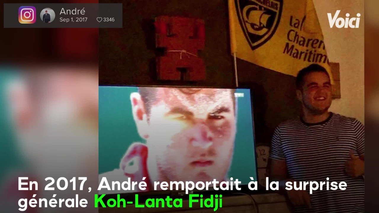 VOICI - André, le gagnant de Koh-Lanta Fidji, raconte à Denis Brogniart comment l'émission a changé sa vie