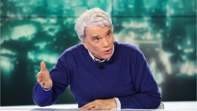 VOICI - Bernard Tapie quitte le studio d’Europe 1 : son fils Stéphane dézingue Audrey Crespo-Mara