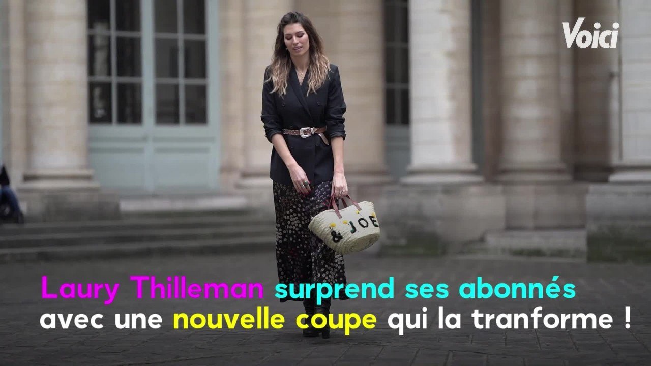 VOICI - PHOTO Laury Thilleman métamorphosée par une nouvelle coiffure : ses fans ne la reconnaissent pas !