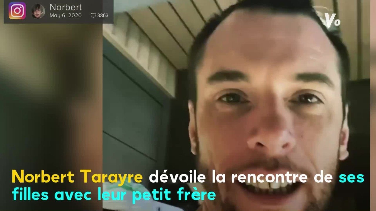 VOICI : Norbert Tarayre : ce cliché plein de tendresse de la rencontre de ses filles avec leur petit frère