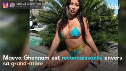 VOICI - Maeva Ghennam : son beau geste en hommage à sa grand-mère