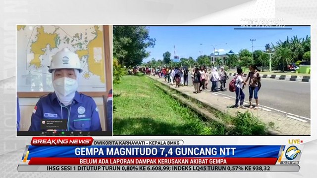 BMKG Cabut Peringatan Dini Tsunami di NTT