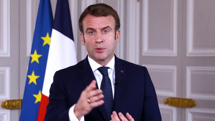 Intervention du Président Emmanuel Macron au Sommet pour la démocratie organisé par les États-Unis.