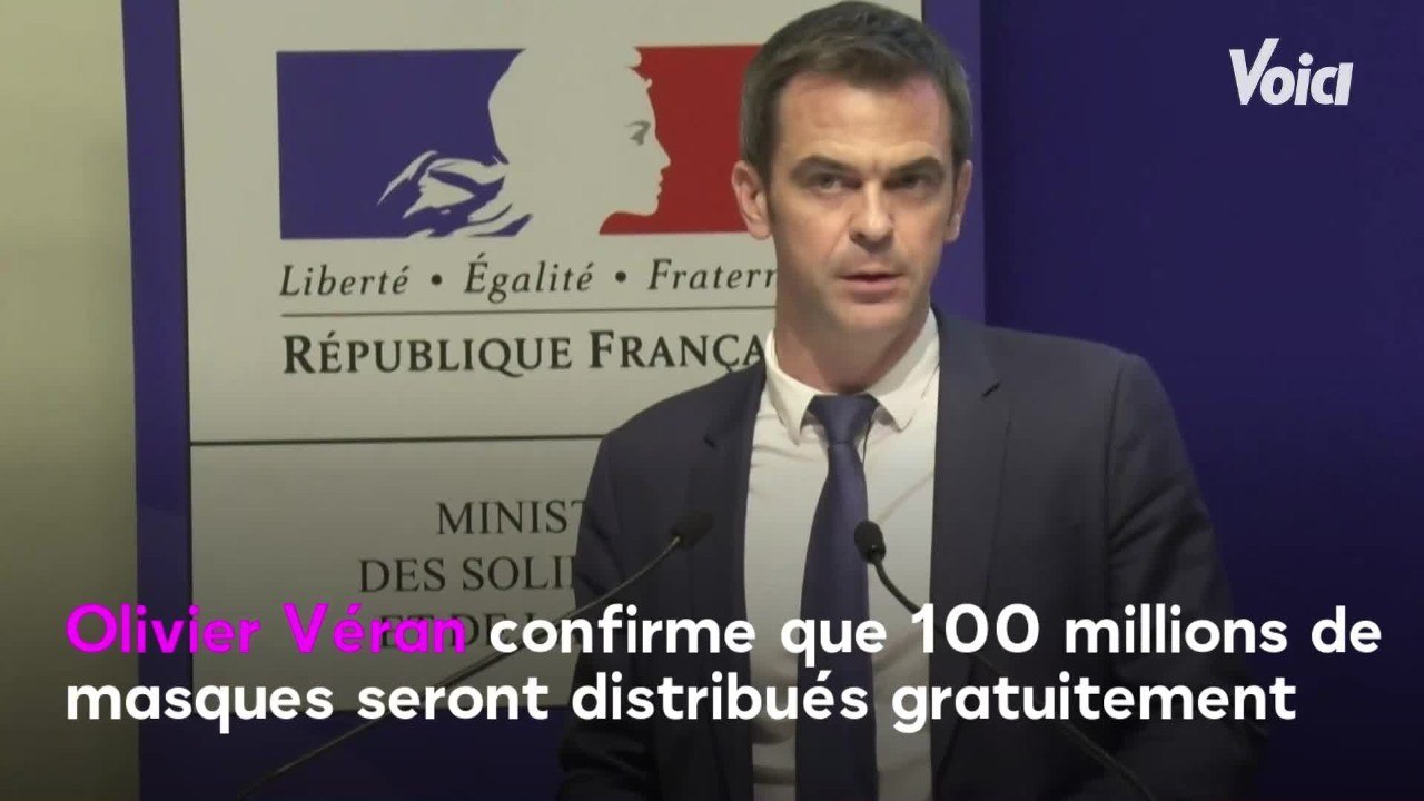 VOICI - Olivier Véran : pourquoi il est réticent à la vente de masques chirurgicaux par la grande distribution