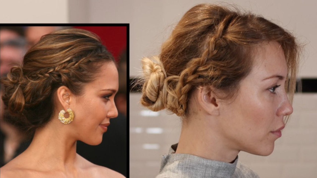 VIDEO COIFFURE : comment réaliser le chignon tr...