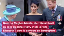 VIDEO - Kate Middleton rappelée à l'ordre par la reine Elisabeth II, elle l'oblige à fêter Noël avec Meghan Markle !