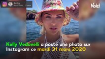 VOICI Kelly Vedovelli : hyper sexy en pleine séance de yoga, elle est complimentée sur une partie de son corps