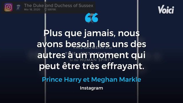VOICI-Harry et William appellent les Britanniques à l’entraide face au virus