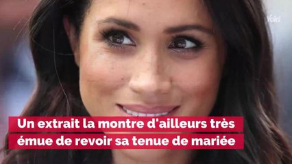 VIDEO - Meghan Markle dévoile un détail TRÈS romantique de sa robe de mariée