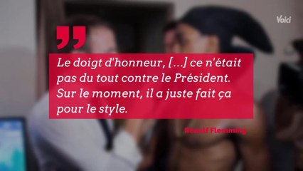 VOICI - Photo polémique d’Emmanuel Macron : l’un des deux jeunes sort du silence