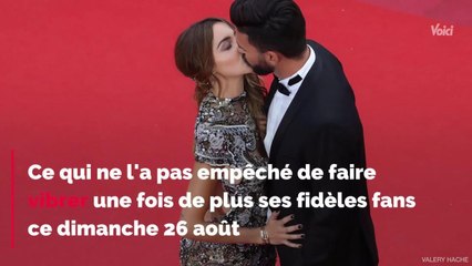 VOICI - PHOTOS Nabilla fiancée à Thomas Vergara : elle dévoile sa bague