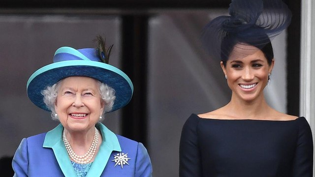 VOICI Meghan Markle : comment réagit la reine Elizabeth II face au comportement de son père Thomas ?