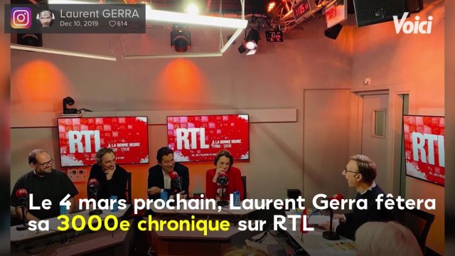 VOICI : Laurent Gerra : cet homme politique qu’il a vexé avec l’une de ses imitations