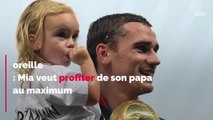 VOICI - Antoine Griezmann dévoile un moment adorable avec sa fille Mia, les internautes en redemandent