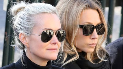VOICI Tombe de Johnny Hallyday : ce que Laeticia a accepté de faire à la demande de Laura Smet